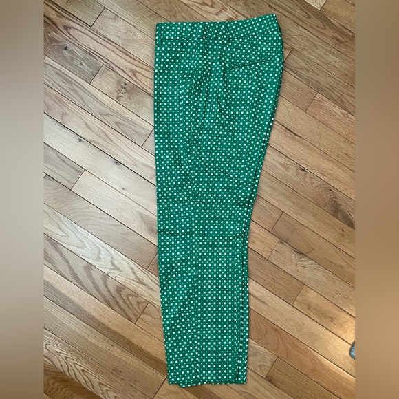 Green and white Gap cropped pants in excellent used condition - Picture 3 of 6